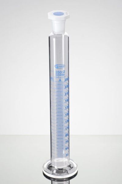 CYLINDERS, Rain Measure, Metric Scale, Graduated, With Round Base